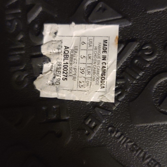 Quiksilver flip flops - Picture 3 of 3